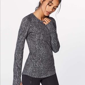 Great condition Lululemon long sleeve top size 10 thick cut